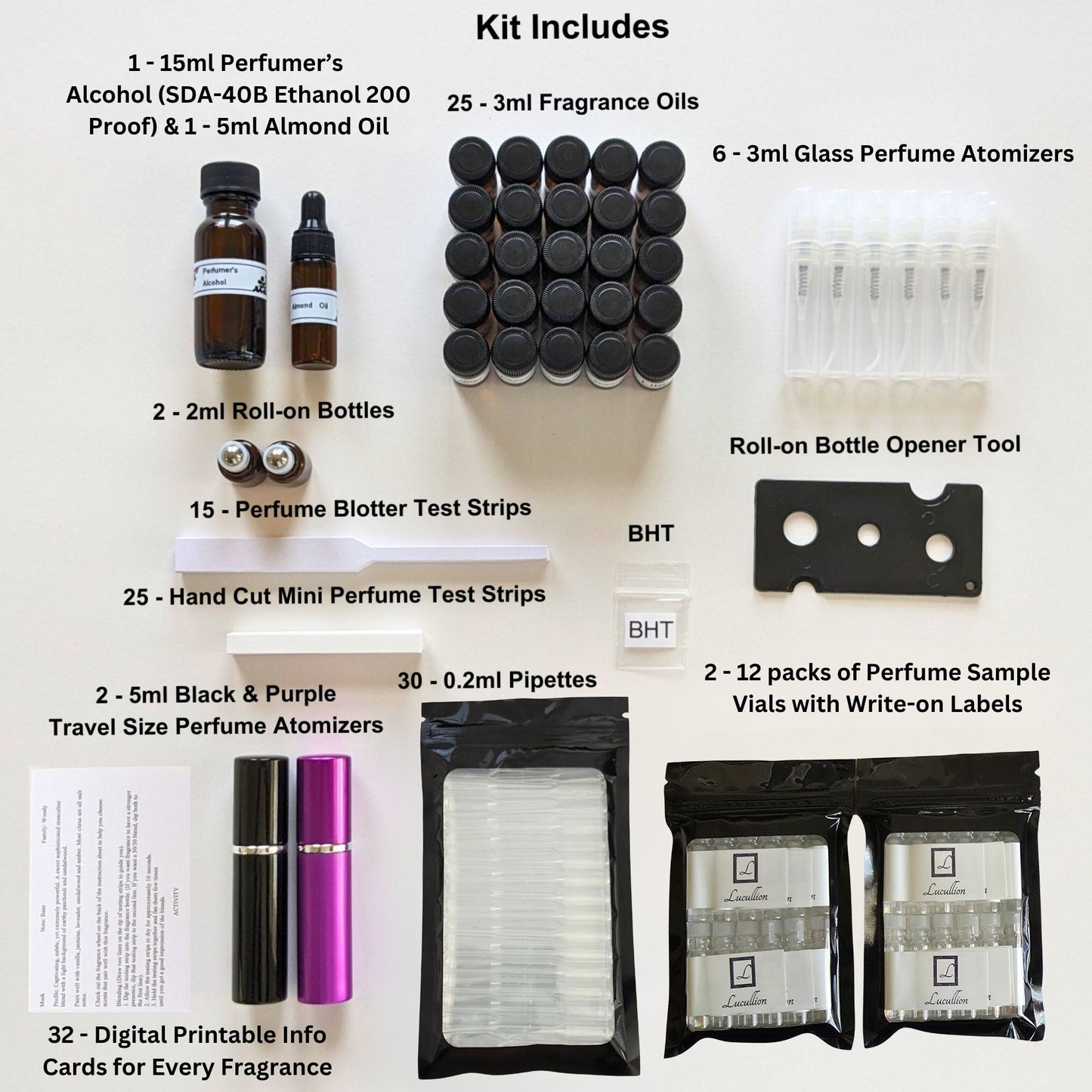 Perfume Creation Kit, Customizable Perfume Making Activity Set, Personalized Gift for Her, DIY Perfume Gift for Women