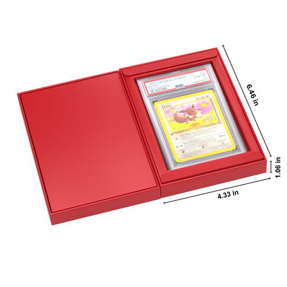 Graded Card Gift Case for PSA/CGC/BGS Slabs | Durable Storage & Shipping Box with Sleeve | Mystery Slab Box Graded Card Gift Case for PSA/CGC/BGS Slabs | Durable Storage & Shipping Box with Sleeve | Mystery Slab Box