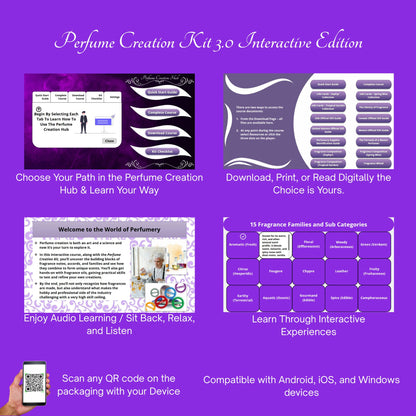 Perfume Creation Kit, Customizable Perfume Making Activity Set, Personalized Gift for Her, DIY Perfume Gift for Women