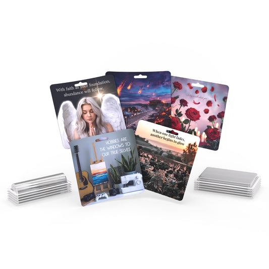 Money Holder Cards for Cash and Gift Cards with DIY Dual Covers, 5 Pack with Realistic Unique Designs for Special Occasions, Events and Holidays