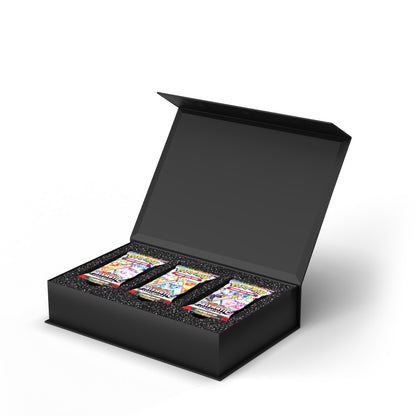 Booster Pack Storage & Gift Case for TCG | Customizable Trading Card Storage Organizer with Foam Inserts | Stores 1 - 36 Booster Packs | For Standard Trading Card Games, Pokemon, MTG & Sport Card Packs