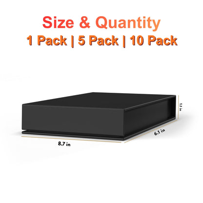 Graded Booster Pack Gift Case for PSA Slabs | Magnetic Storage Box for Graded Trading Card Packs | Durable Collector Case
